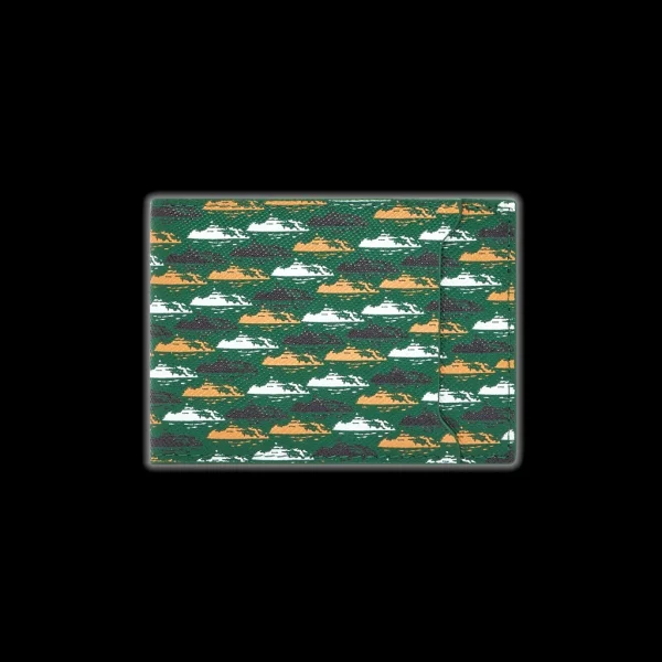 VVS LEATHER CARD HOLDER [GREEN]
