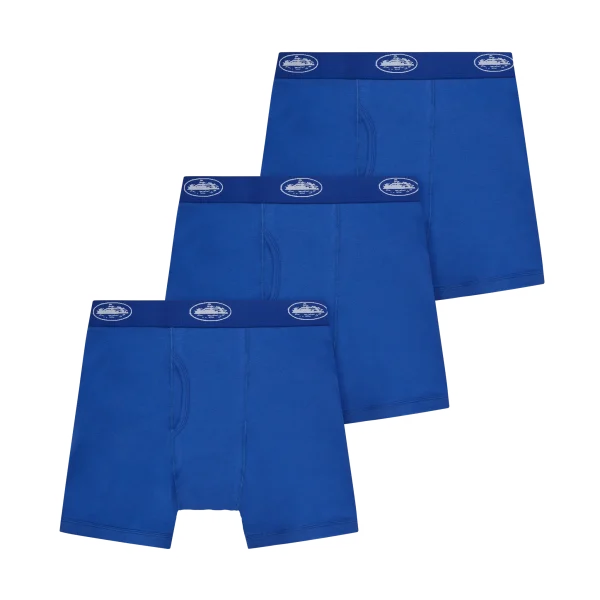 BLUE ALCATRAZ BOXERS [3 PACK] - Image 2