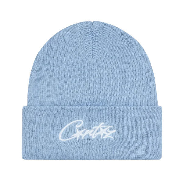 ALLSTARZ FOLDED BEANIE [BABY BLUE]
