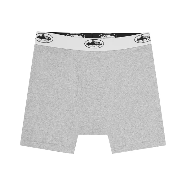 GREY ALCATRAZ BOXERS [3 PACK]