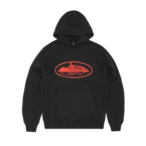 ALCATRAZ HOODIE V2 [BLACK & RED]