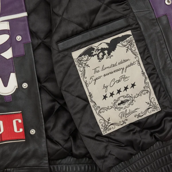 5 YEAR LEATHER JACKET [BLACK] - Image 4