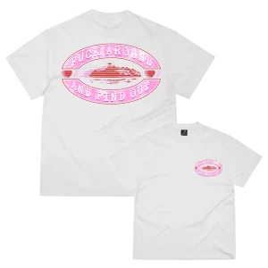 FUCK AROUND TEE [PINK] *NEW BLANK*