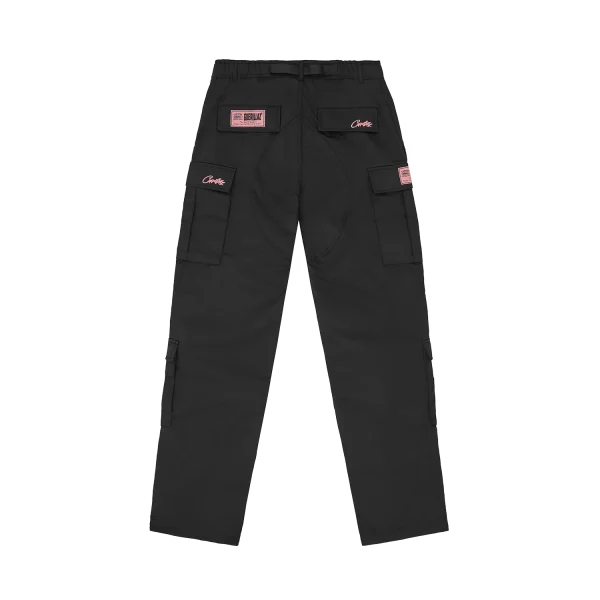 GUERILLAZ* CARGOS [BLACK & PINK] - Image 2