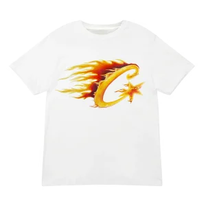 FLAME C STARZ TEE [WHITE]