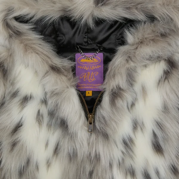 HOODED FUR JACKET [MULTI] - Image 2