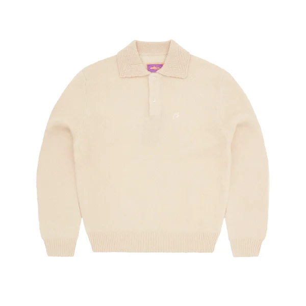 MOHAIR FUZZY COLLAR SWEATER [CREAM] - Image 2