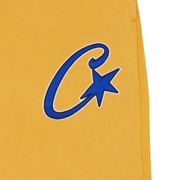 SATIN C STAR APPLIQUÉ BOTTOMS [MUSTARD] - Image 2