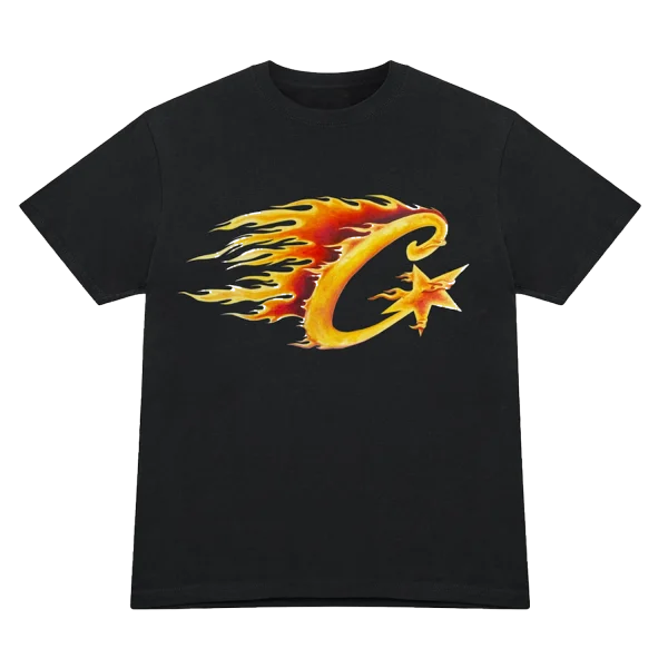 FLAME C STARZ TEE [BLACK]