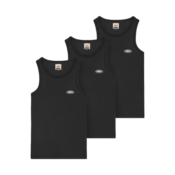 HMP ESSENTIALS TANK TOP [3PK] [BLACK]