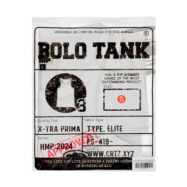 HMP ESSENTIALS TANK TOP [3PK] [WHITE] - Image 3