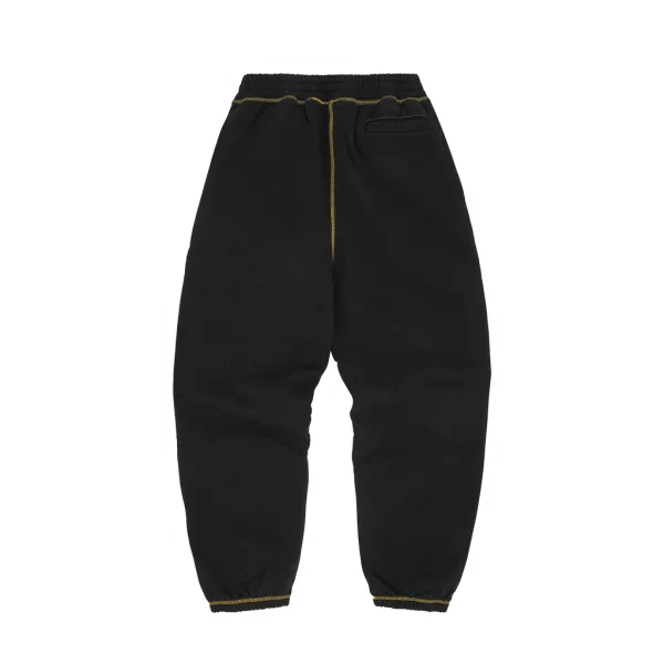 ALCATRAZ CONTRAST SWEATPANT [BLACK / YELLOW] - Image 2