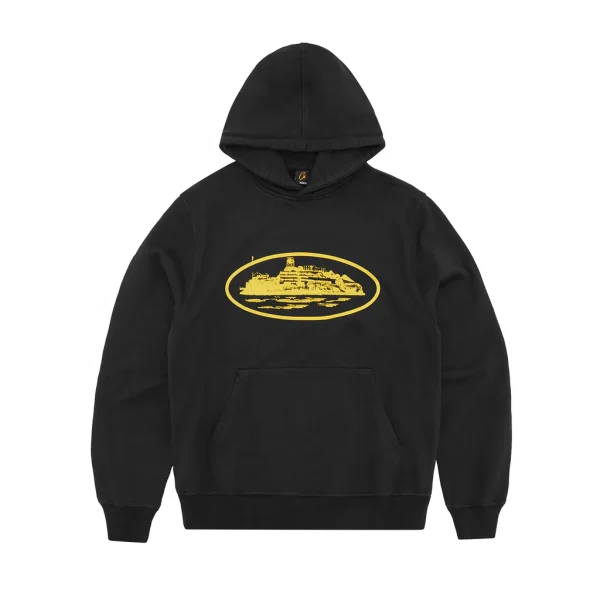 ALCATRAZ HOODIE V2 [BLACK & YELLOW]
