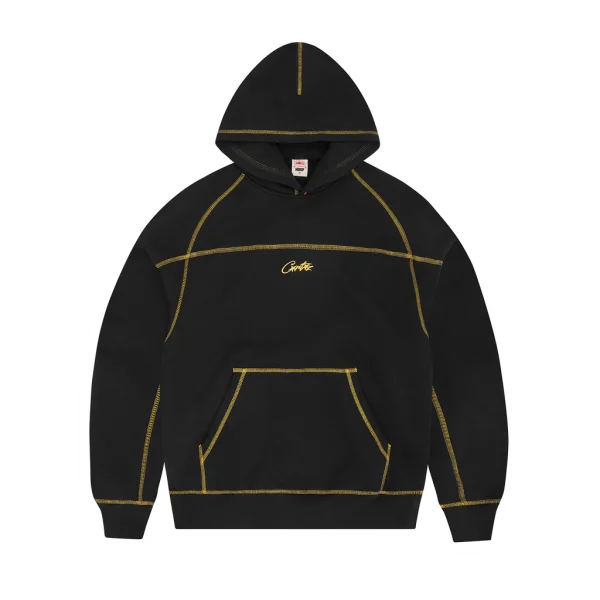 HMP V2 HOODIE [BLACK/ YELLOW]