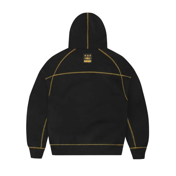 HMP V2 HOODIE [BLACK/ YELLOW] - Image 2