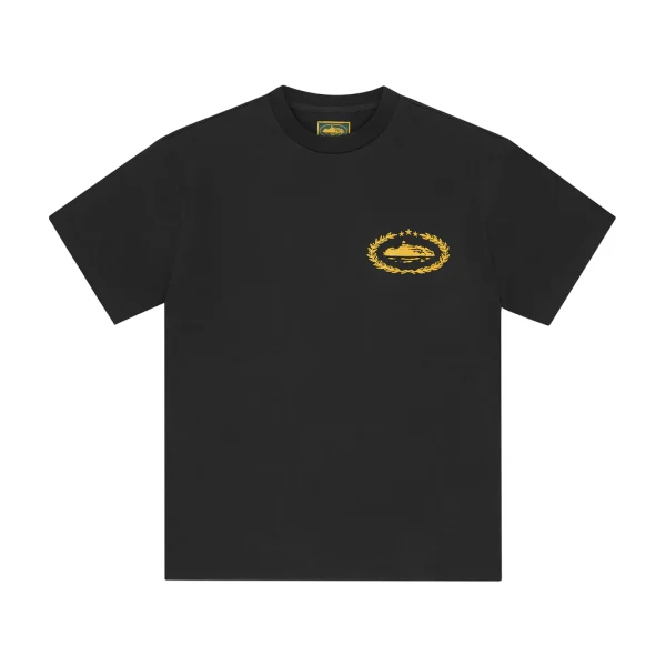 ROYALE HEAVYWEIGHT TEE [BLACK / YELLOW]
