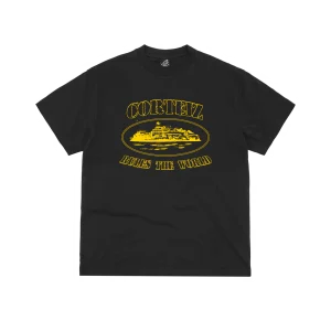 OG ALCATRAZ TEE [BLACK/YELLOW]