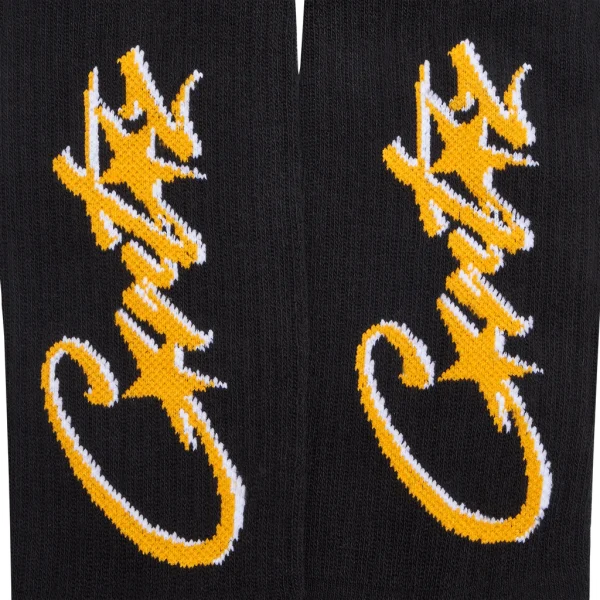 ALLSTARZ SOCKS [BLACK & YELLOW] - Image 2