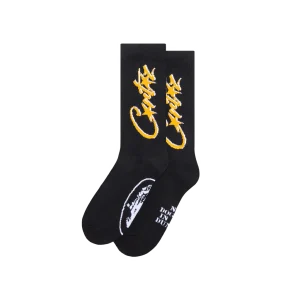 ALLSTARZ SOCKS [BLACK & YELLOW]