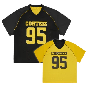 95 REVERSIBLE MESH JERSEY [BLACK / YELLOW]