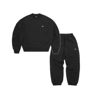 MINI ISLAND CREWNECK TRACKSUIT [BLACK]