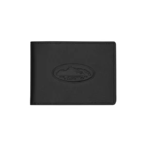 ISLAND LEATHER CARD HOLDER [BLACK]