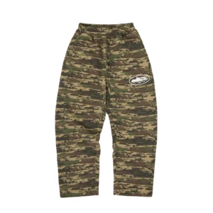 ISLAND PUFF PRINT OPEN HEM SWEATPANT [DIGI CAMO]
