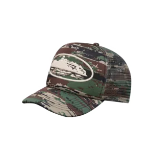 ISLAND PUFF PRINT TRUCKER HAT [DIGI CAMO]