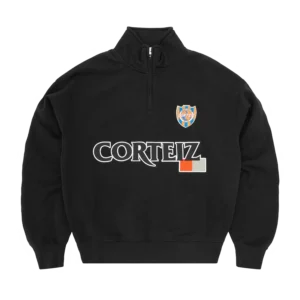 GIAPPONESE QUARTER ZIP [BLACK]