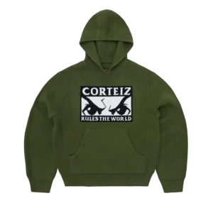 HUEY KNIT HOODIE [OLIVE]